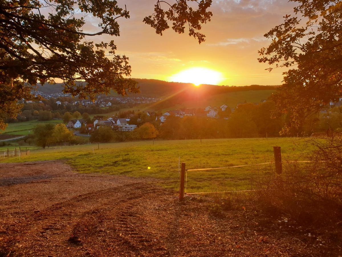 Andinas Ferienwohnung In Ruhiger Lage Direkt Am Wald Wilnsdorf Buitenkant foto